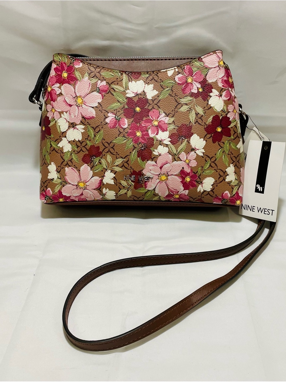 Nine West Calandra Mini Dome Crossbody Bag, NWT